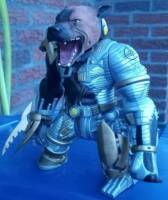 Earnest one third of the Cerebus Cyborginine (original character) (Original) Custom Action Figure