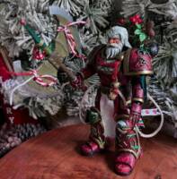Lord Battleclaus of Winter. Warhammer Santa Xmas (Warhammer) Custom Action Figure