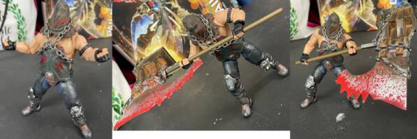 The Axeman 2.0 (Original) Custom Action Figure [Better Articulation]