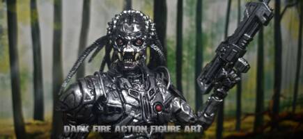 P-800 Endoskeleton (Predator/Terminator Crossover) (Predator) Custom Action Figure