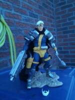 Cable with a detachable beard (not an accurate depiction) (Marvel Universe) Custom Action Figure