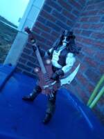 Lemmy "The Kilmistered Lobo" (an Amalgamation of Lobo and Lemmy from Motorhead) (Amalgam) Custom Action Figure