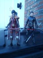 Blood Feud:The Last Dragon 2 Sho'Nuff's daughter vs.Bruce LeeRoy and Laura Charles's son (Movie Masters) Custom Action Figure