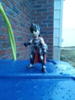 Kid Vegeta armored up (not canon) (Dragonball Z) Custom Action Figure