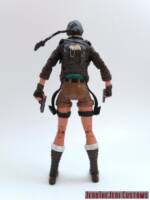 Lara Croft (Bomber Jacket) (Tomb Raider) Custom Action Figure [Lara Croft (Bomber Jacket) custom action figure back]