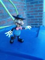Riverboat Casino Blackjack Dealer: Mason Dixon the Marionette (Original) Custom Action Figure
