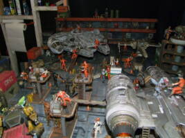 2025 Refueling Station Dio (Star Wars) Custom Diorama / Playset