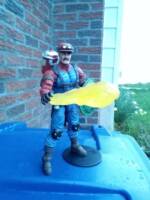 Real Life Mario Mario from Super Mario Bros (Super Mario Bros) Custom Action Figure