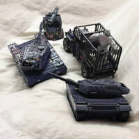 Tyco GI Joe Electric Trucking Set (Cobra half) (G.I. Joe) Custom Vehicle [Rear]