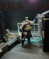 Batman (Batman) Custom Action Figure [Mourns his lost partner]