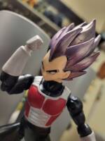 Black costume vegeta (Dragonball Z) Custom Action Figure