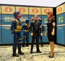 Logistics Vipers (G.I. Joe) Custom Action Figure [Talking]