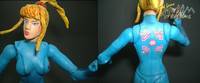 Armorless Samus Aran (Metroid) Custom Action Figure
