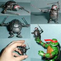 Massimiliano Frezzato's T.M.N.T. (Teenage Mutant Ninja Turtles) Custom Miniature / Figurine