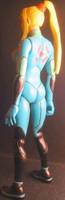 Zero-suit Samus Aran (Metroid) Custom Action Figure