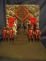 Cobra Throne Room (G.I. Joe) Custom Diorama / Playset