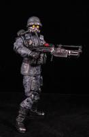 Helghast Soldier (Killzone) Custom Action Figure
