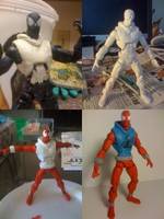 Scarlet Spider (Spider-Man) Custom Action Figure