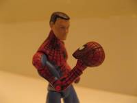 Unmasked Spider-Man (Marvel Universe) Custom Action Figure