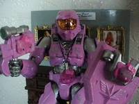 Halo Kitty "Meowster Chief" (Halo) Custom Action Figure