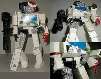 Megatron-Ratchet Fusion (Transformers) Custom Action Figure