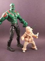 Widdle Wade Deadpool (X-Men) Custom Miniature / Figurine