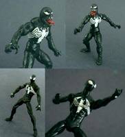 Venom/ Spidey/ Symbiote Spidey (Marvel Universe) Custom Action Figure