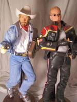 Harley & Marlboro (Harley Davidson and the Marlboro Man) Custom Action Figure