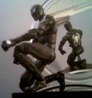 Spiderman 3  (Custom Black Costume) (Marvel Legends) Custom Action Figure