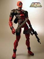 Deadpool (ripped mask) (Marvel Legends) Custom Action Figure