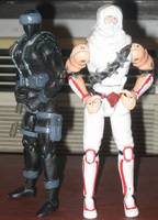 Snake Eyes and Storm Shadow (G.I. Joe) Custom Action Figure