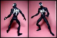 Symbiote Spider-Man (Marvel Legends) Custom Action Figure