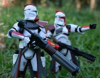 Clone  Assault Heavy Gunner Mel Gax (Star Wars) Custom Action Figure