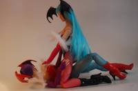 Morrigan Darkstalkers (Darkstalkers) Custom Action Figure
