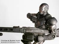 Warmachine (Iron Man Movie): Weaponized Modification (Iron Man) Custom Action Figure
