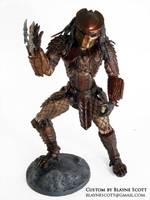 PREDATOR (McFarlane AvP Retro-Pred Modification) (Predator) Custom Action Figure