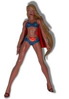 Supergirl Kills Brainiac (Superman) Custom Action Figure