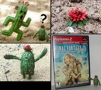 Flowering Cactoid (Final Fantasy) Custom Miniature / Figurine