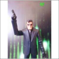 Custom Agent Brown (Matrix) Custom Action Figure