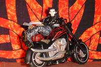 Wolverine , with Custom Painted Motorcycle (X-Men - Movies) Custom Action Figure