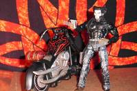 Wolverine , with Custom Painted Motorcycle (X-Men - Movies) Custom Action Figure