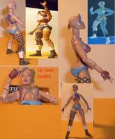 Punk-chica! (My Heroes) Custom Action Figure