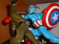 Captain America Vs the Red Skull (Captain America) Custom Action Figure