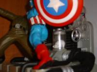 Captain America Vs the Red Skull (Captain America) Custom Action Figure