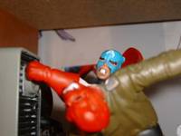 Captain America Vs the Red Skull (Captain America) Custom Action Figure