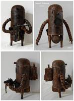 Desert Defence Ernie [World War Robot Inspired] (Pulp Characters) Custom Action Figure