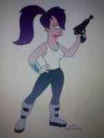 Turanga Leela (Futurama) Custom Action Figure