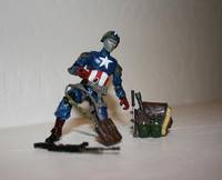 WW II Captain America (G.I. Joe) Custom Action Figure