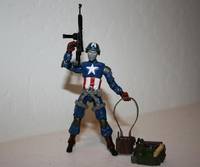 WW II Captain America (G.I. Joe) Custom Action Figure