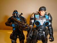 Marcus Fenix (Mini Figure) (Gears Of War) Custom Action Figure